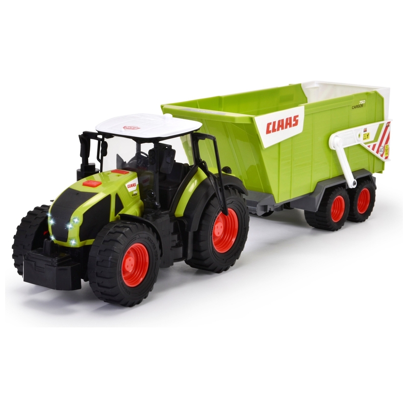 Dickie Toys CLAAS Farm Tractor & Trailer Set 3 Dickie Toys CLAAS Farm Tractor & Trailer Set