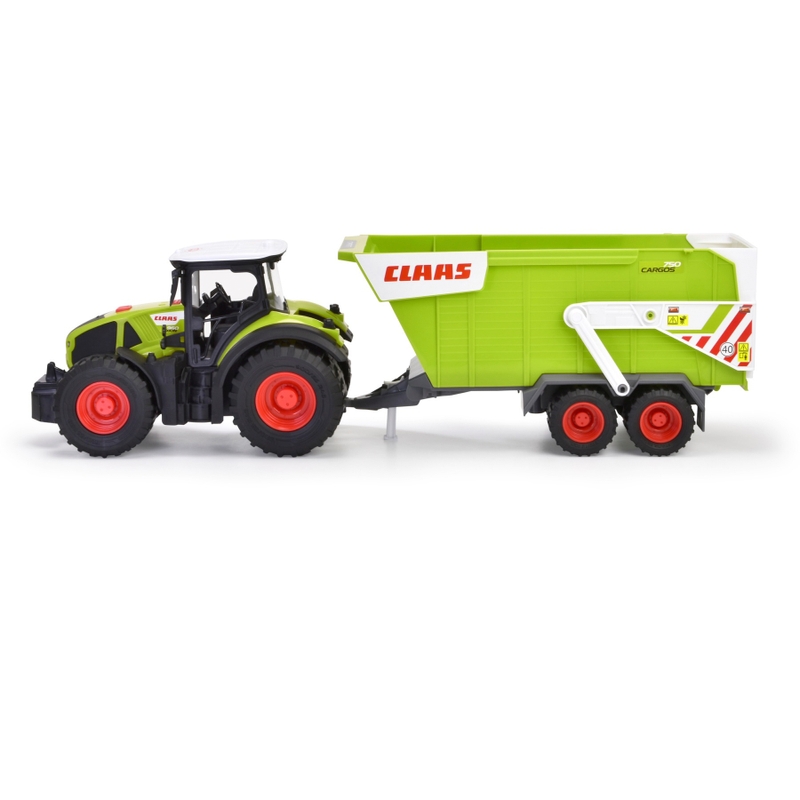 Dickie Toys CLAAS Farm Tractor & Trailer Set 4 Dickie Toys CLAAS Farm Tractor & Trailer Set