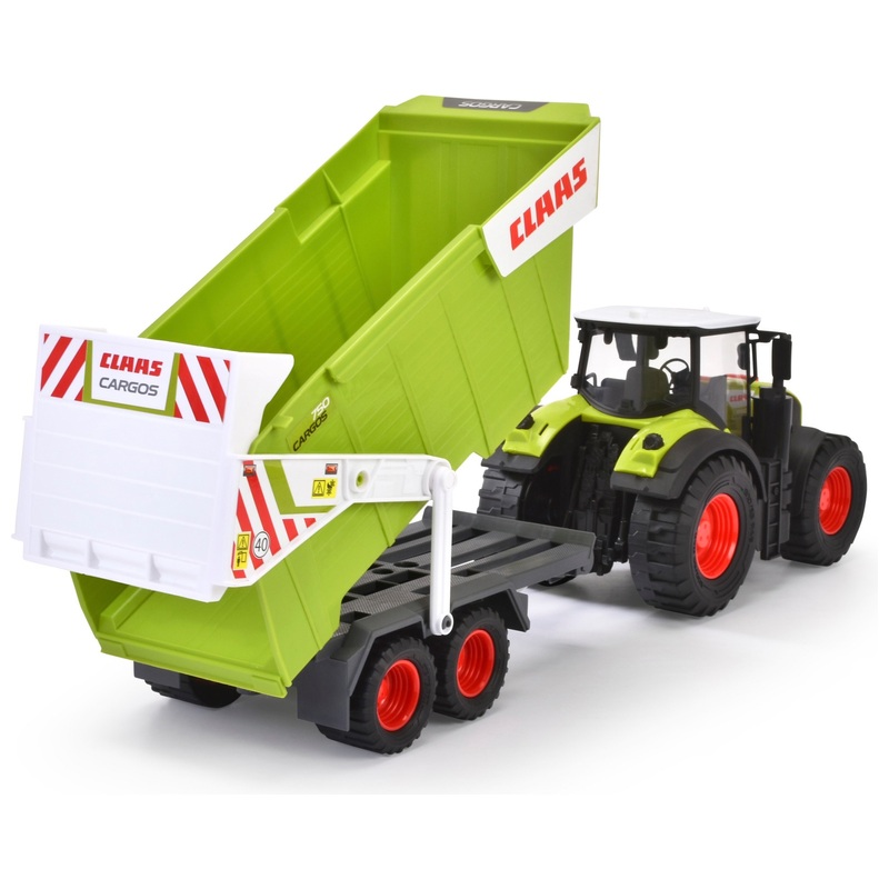 Dickie Toys CLAAS Farm Tractor & Trailer Set 5 Dickie Toys CLAAS Farm Tractor & Trailer Set