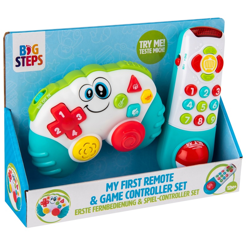 Big Steps My First Remote Control and Game Controller Toy Set 8 Big Steps My First Remote Control and Game Controller Toy Set