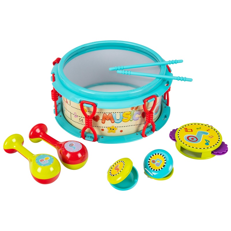 Big Steps My First Drum Set Musical Toy