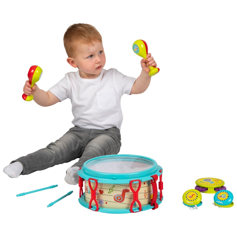 Big Steps My First Drum Set Musical Toy