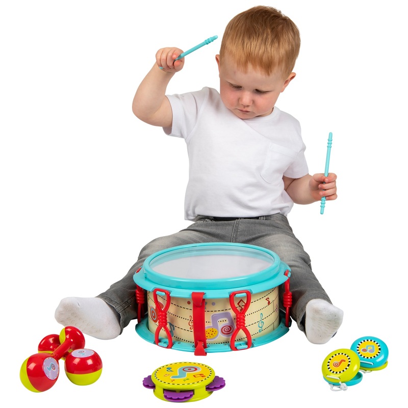 Big Steps My First Drum Set Musical Toy