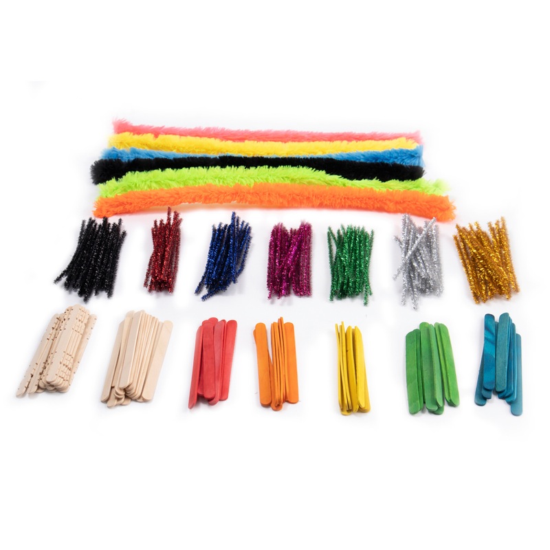 Craft Supplies Deluxe Box 1000+ Pieces 6 Craft Supplies Deluxe Box 1000+ Pieces