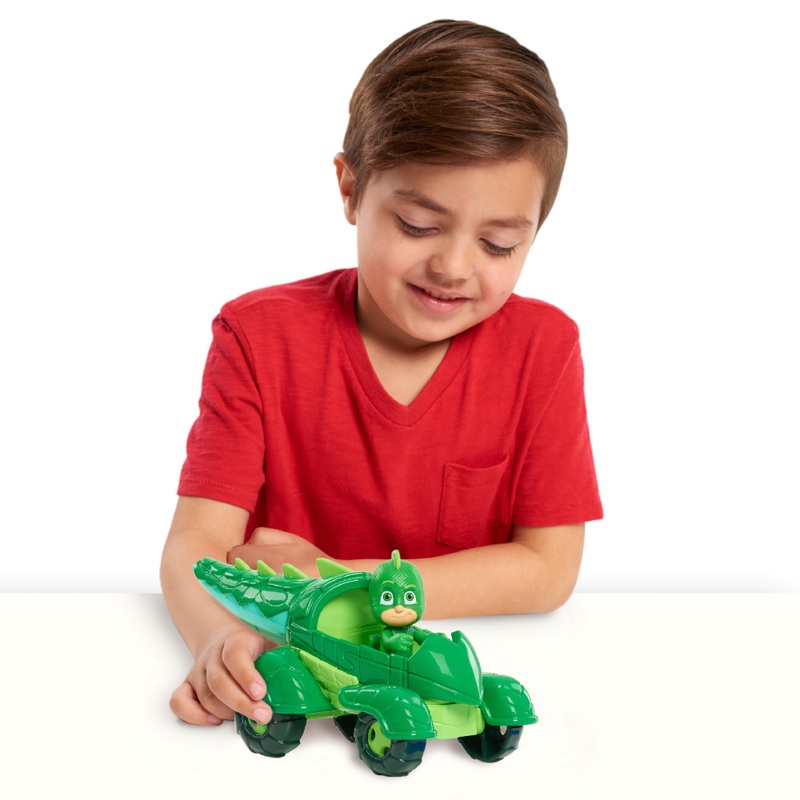 PJ Masks Action Figure Gekko and Gekko Mobile