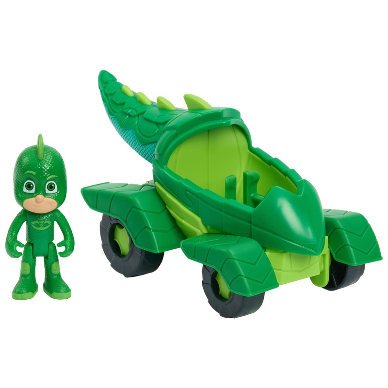 PJ Masks Action Figure Gekko and Gekko Mobile 2 PJ Masks Action Figure Gekko and Gekko Mobile