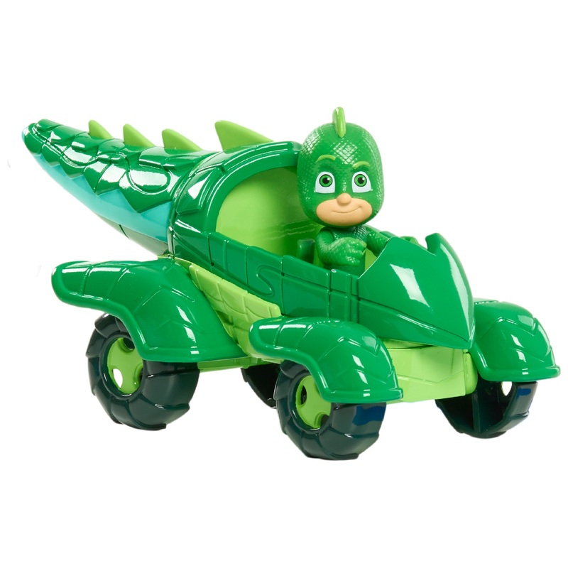 PJ Masks Action Figure Gekko and Gekko Mobile 7 PJ Masks Action Figure Gekko and Gekko Mobile