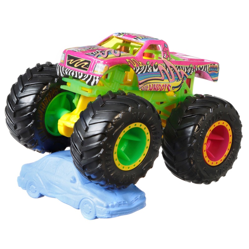 Hot Wheels Monster Trucks 1:64 Die-Cast Car Assortment 6 Hot Wheels Monster Trucks 1:64 Die-Cast Car Assortment