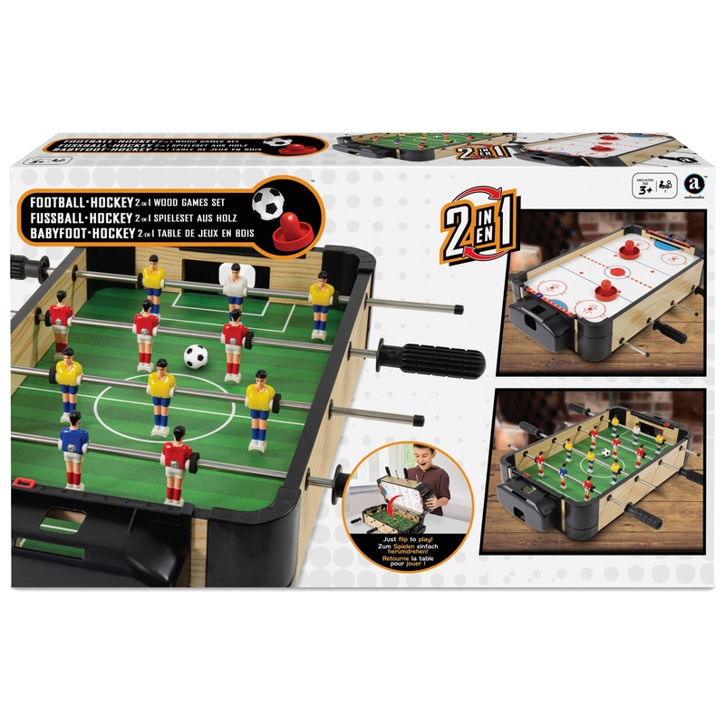 2-in-1 Football and Air Hockey Table Top 5 2-in-1 Football and Air Hockey Table Top