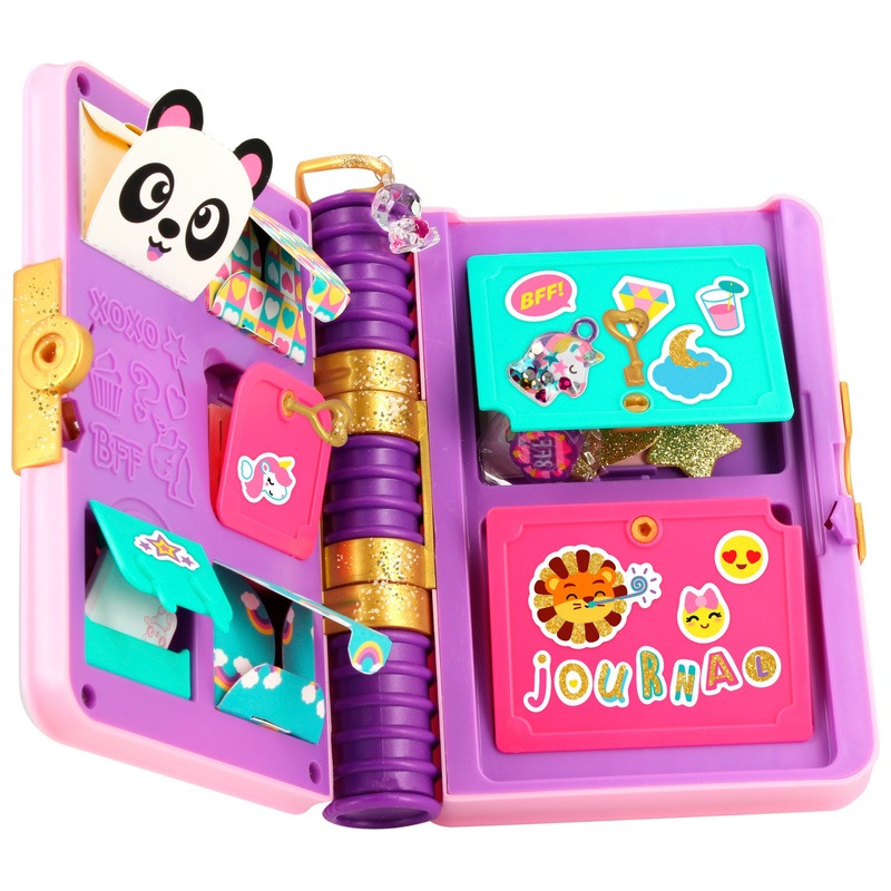 FunLockets Secret Journal Set Pink Glitter 5 FunLockets Secret Journal Set Pink Glitter