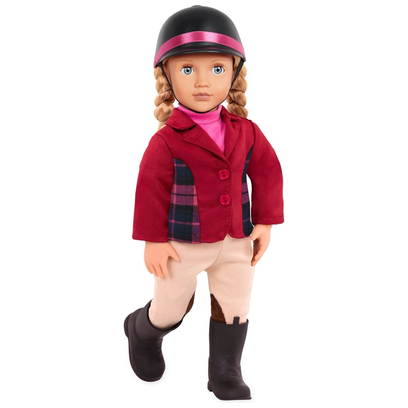 Our Generation Doll Deluxe Equestrian Lily Anna with Accessories
