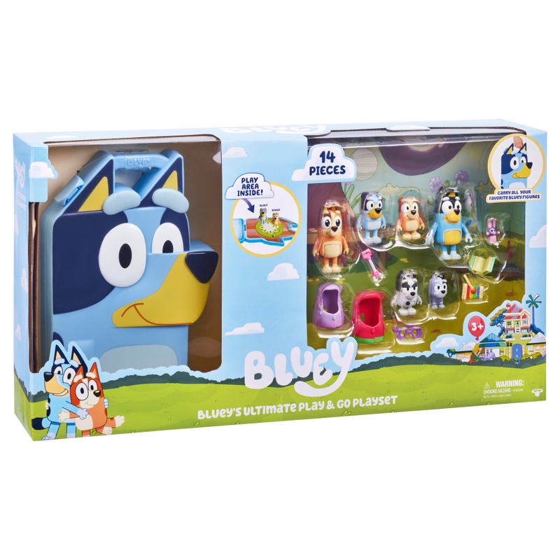 Bluey Playset Ultimate Play and Go Collector Case 2 Bluey Playset Ultimate Play and Go Collector Case