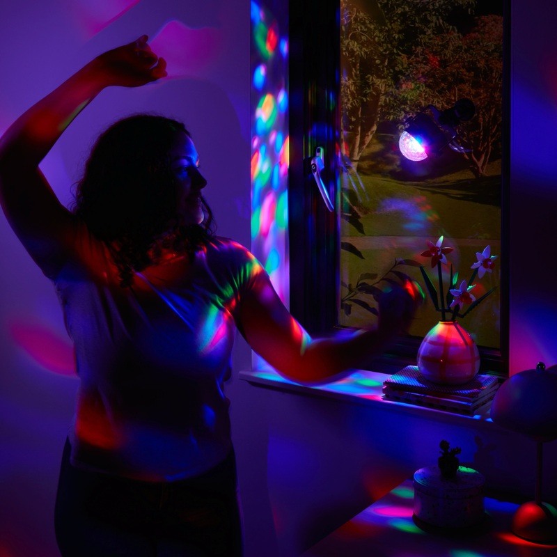RockJam Portable Multi-Colour LED Disco Light with Remote Control 2 RockJam Portable Multi-Colour LED Disco Light with Remote Control
