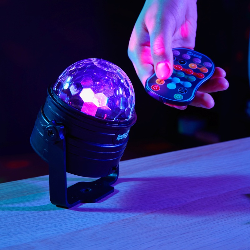 RockJam Portable Multi-Colour LED Disco Light with Remote Control 5 RockJam Portable Multi-Colour LED Disco Light with Remote Control
