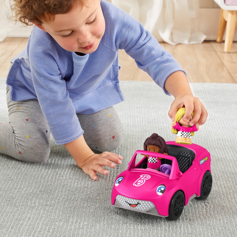 Fisher-Price Little People Barbie Convertible with Figures Set