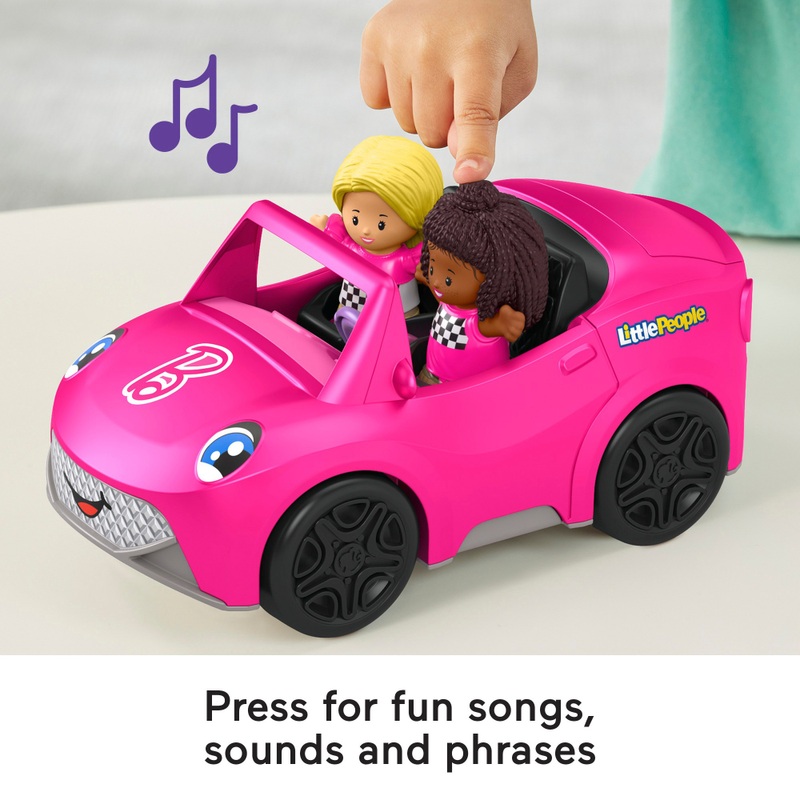 Fisher-Price Little People Barbie Convertible with Figures Set