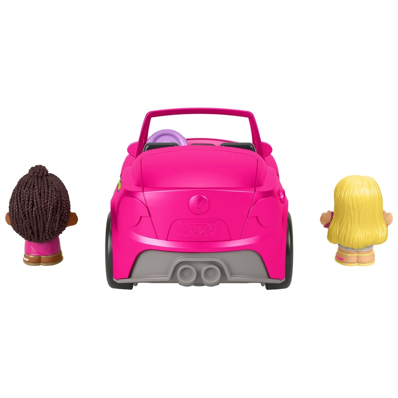 Fisher-Price Little People Barbie Convertible with Figures Set 7 Fisher-Price Little People Barbie Convertible with Figures Set