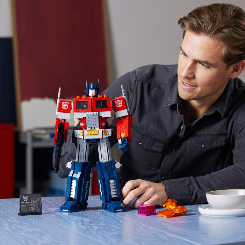 LEGO Icons 10302 Transformers Optimus Prime Set for Adults