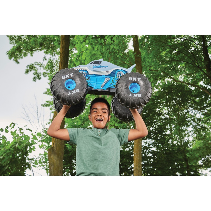 Monster Jam 1:6 Remote Control All-Terrain Megalodon Monster Truck 6 Monster Jam 1:6 Remote Control All-Terrain Megalodon Monster Truck