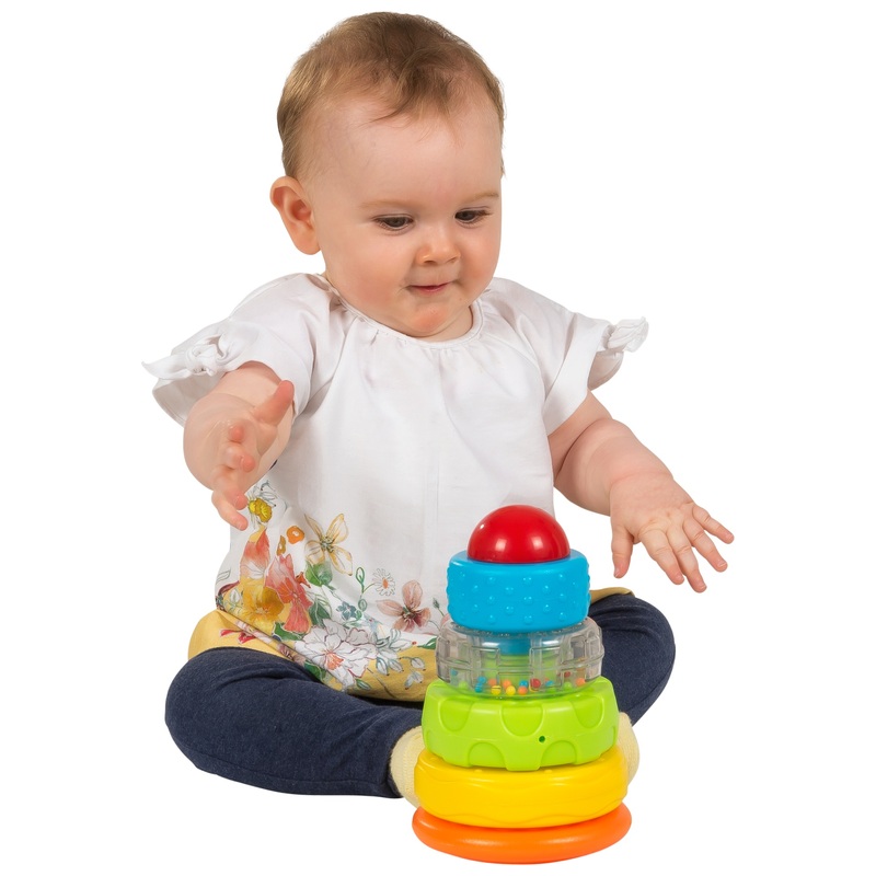 Big Steps Sensory Ring Stacker Toy Set
