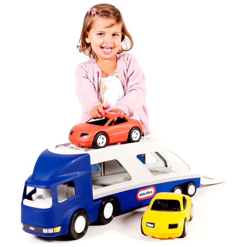 Little Tikes Big Car Carrier with Toy Cars 3 Little Tikes Big Car Carrier with Toy Cars