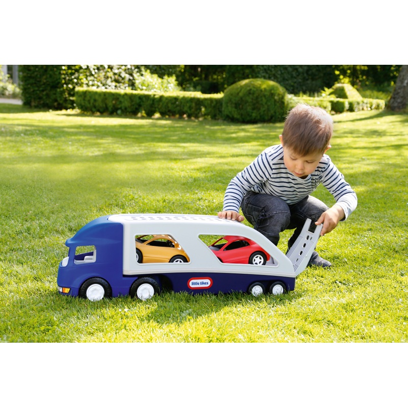 Little Tikes Big Car Carrier with Toy Cars 6 Little Tikes Big Car Carrier with Toy Cars
