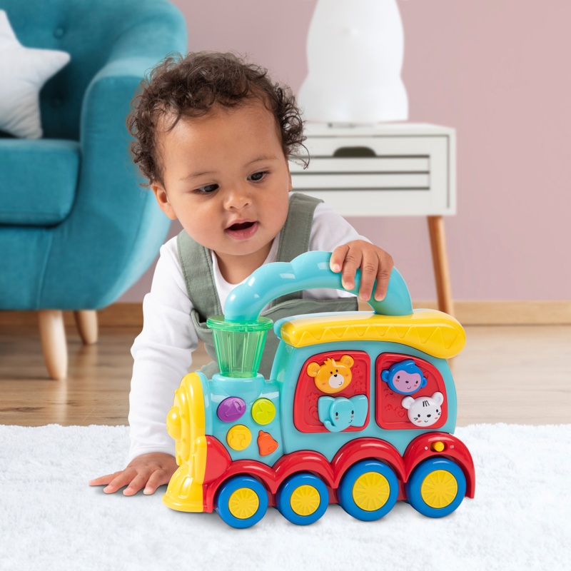 Big Steps Baby Animal Train