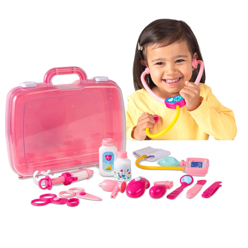 Big Steps Doctor Case Toy Set Pink