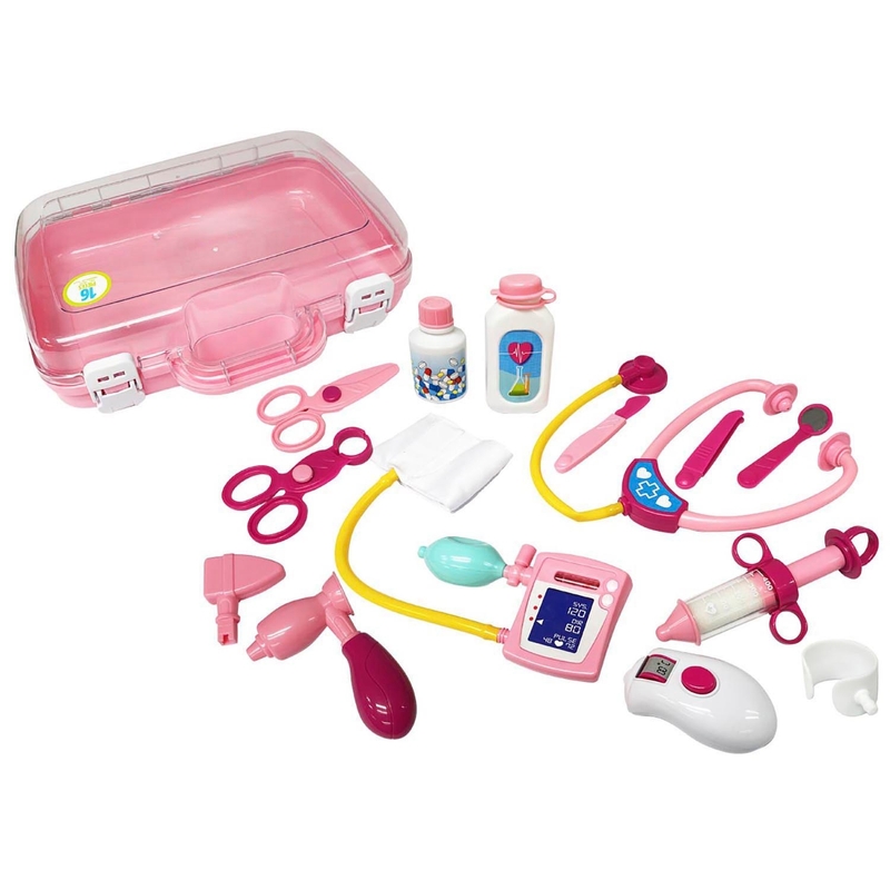 Big Steps Doctor Case Toy Set Pink