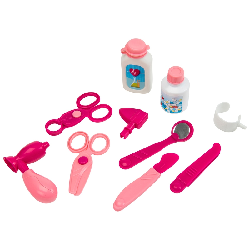 Big Steps Doctor Case Toy Set Pink
