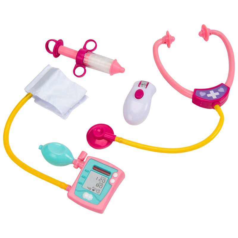 Big Steps Doctor Case Toy Set Pink 4 Big Steps Doctor Case Toy Set Pink
