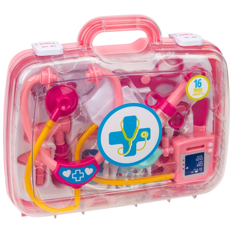 Big Steps Doctor Case Toy Set Pink 7 Big Steps Doctor Case Toy Set Pink