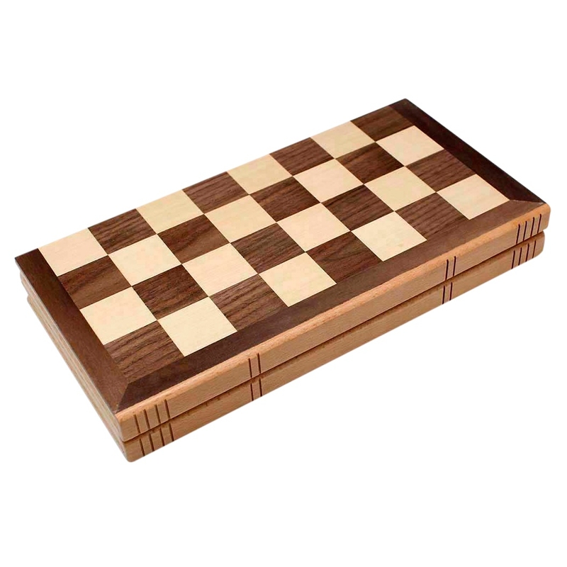 Wooden Chess and Draughts Set 3 Wooden Chess and Draughts Set