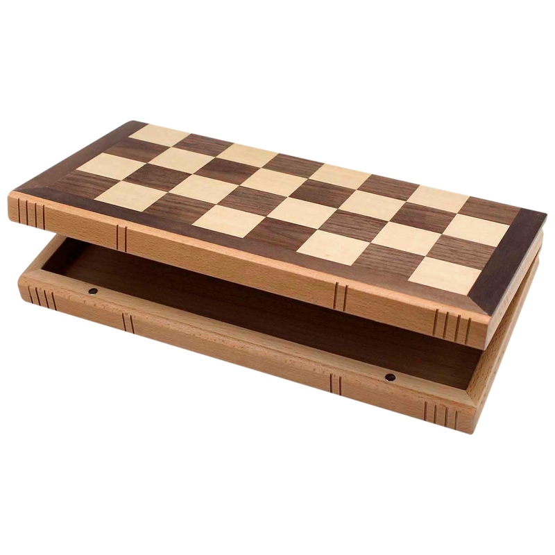 Wooden Chess and Draughts Set 5 Wooden Chess and Draughts Set