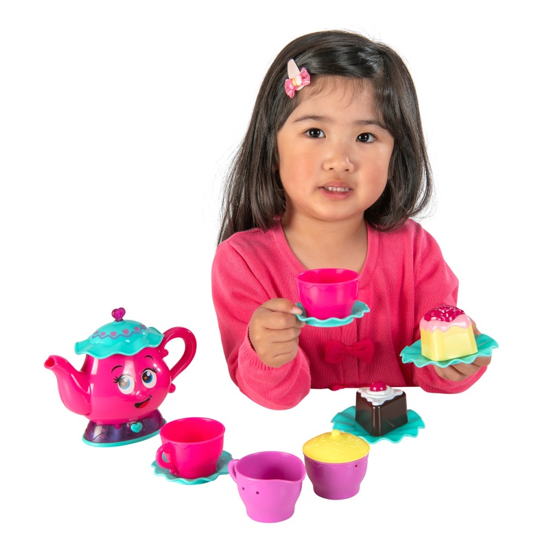 Kitchen Corner My Tea Party Set for Two with Singing Tea Pot 12 Pieces