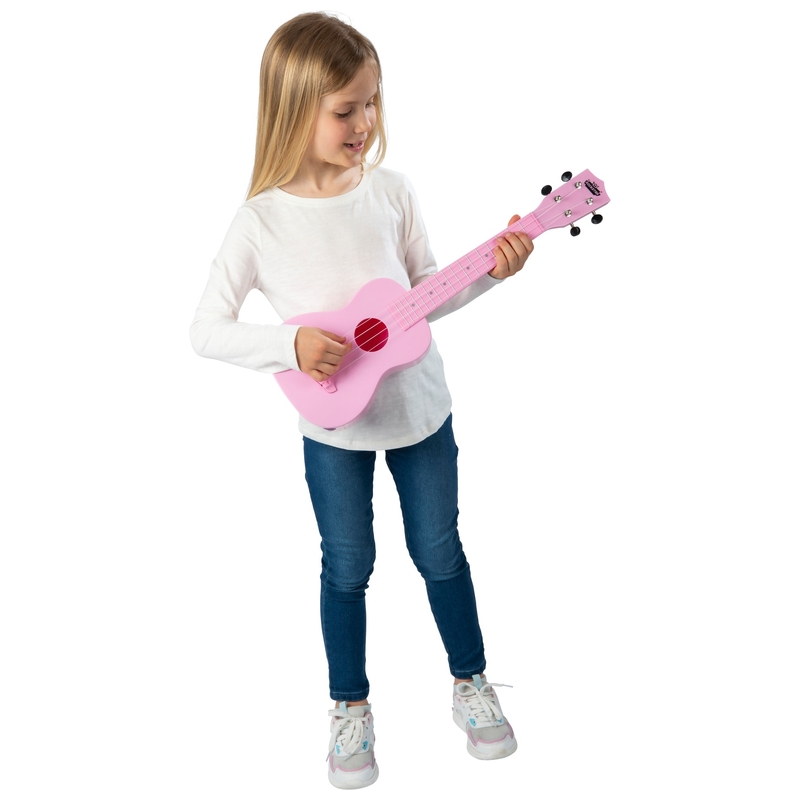 Rockstar Ukulele Junior Pink 50cm 6 Rockstar Ukulele Junior Pink 50cm