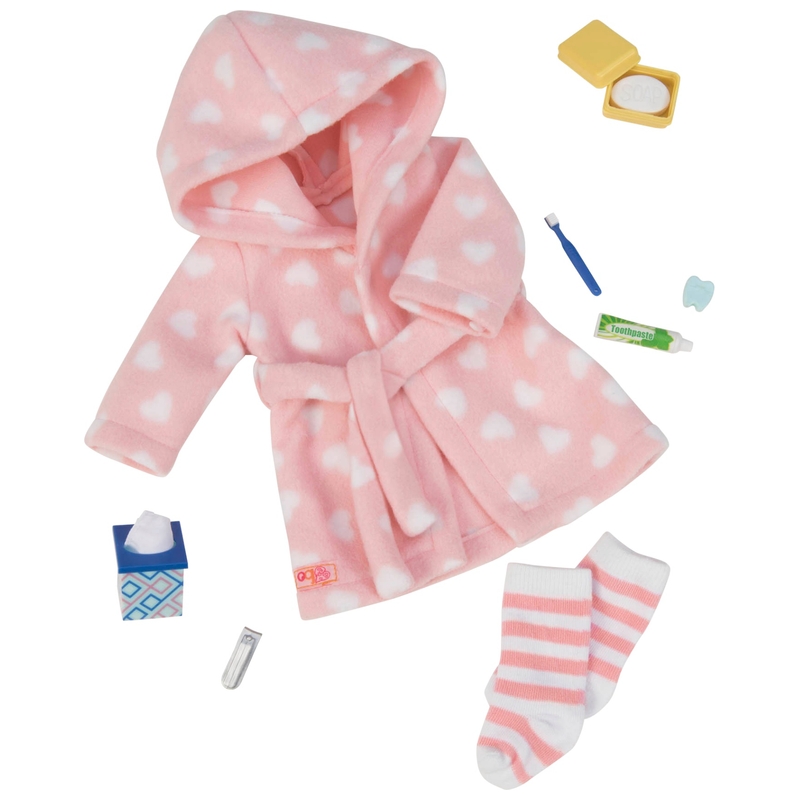 Our Generation Cosy Robe & Pjs Good Night Sleep Tight Outfit