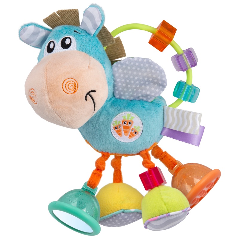 Playgro Clip Clop Activity Rattle Blue