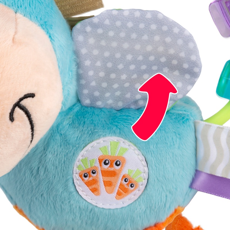 Playgro Clip Clop Activity Rattle Blue 4 Playgro Clip Clop Activity Rattle Blue