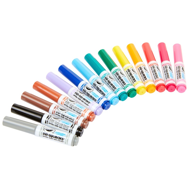 Crayola Markers Pip Squeaks Mini Washable 14 Pack 2 Crayola Markers Pip Squeaks Mini Washable 14 Pack
