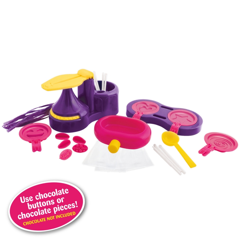 Make Your Own Edible Kit Chocolate Lolly Maker