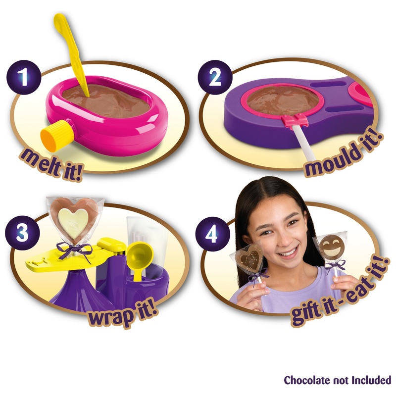 Make Your Own Edible Kit Chocolate Lolly Maker