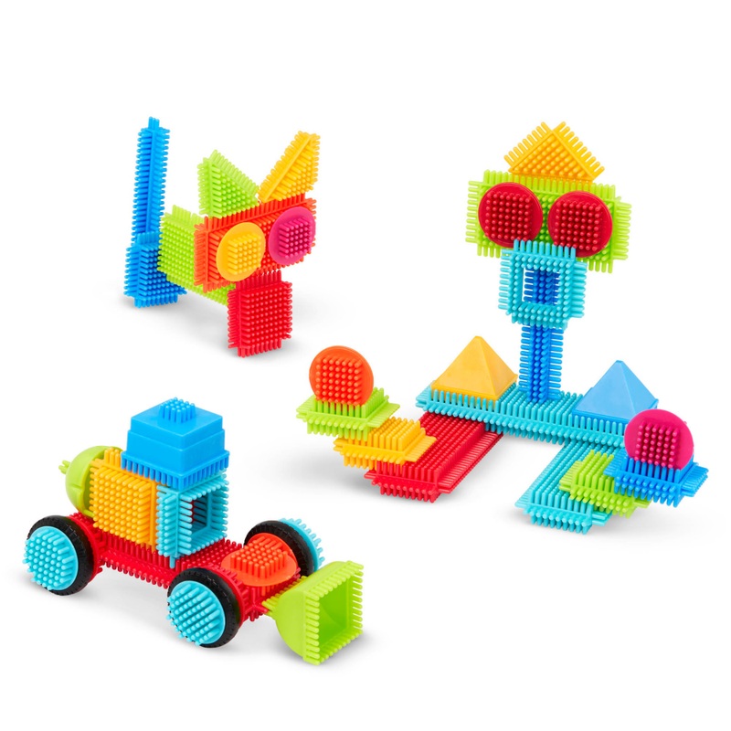 Bristle Blocks Building Blocks Basic Builder 50 Piece Set