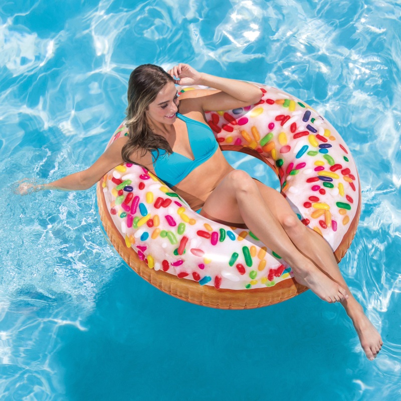 Intex Rainbow Sprinkle Donut Pool Float