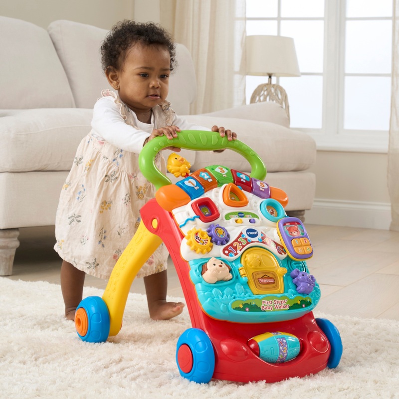 VTech Baby First Steps Baby Walker Red 2 VTech Baby First Steps Baby Walker Red