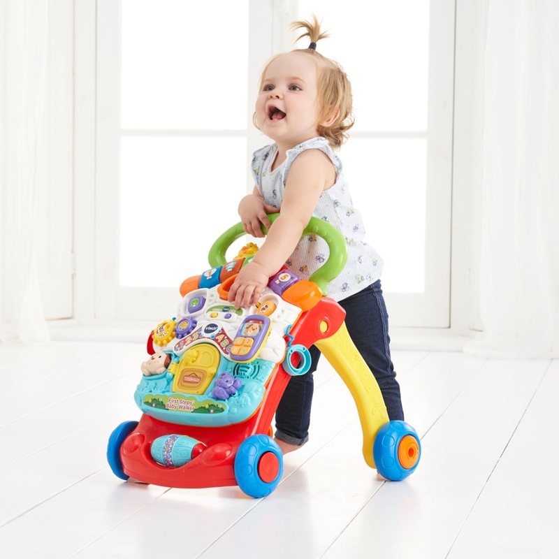 VTech Baby First Steps Baby Walker Red 3 VTech Baby First Steps Baby Walker Red