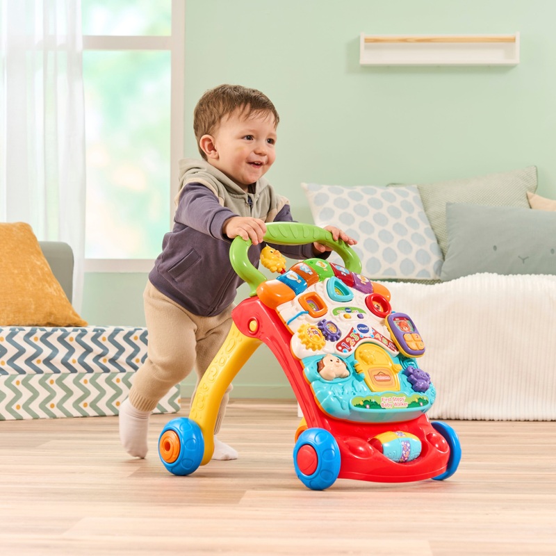 VTech Baby First Steps Baby Walker Red 4 VTech Baby First Steps Baby Walker Red