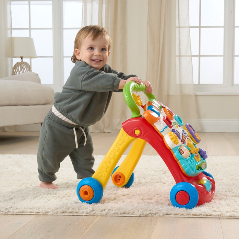 VTech Baby First Steps Baby Walker Red 5 VTech Baby First Steps Baby Walker Red