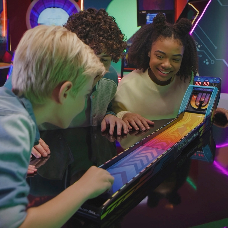 Electronic Arcade Game Alley Ball Skee-Ball Lane 7 Electronic Arcade Game Alley Ball Skee-Ball Lane