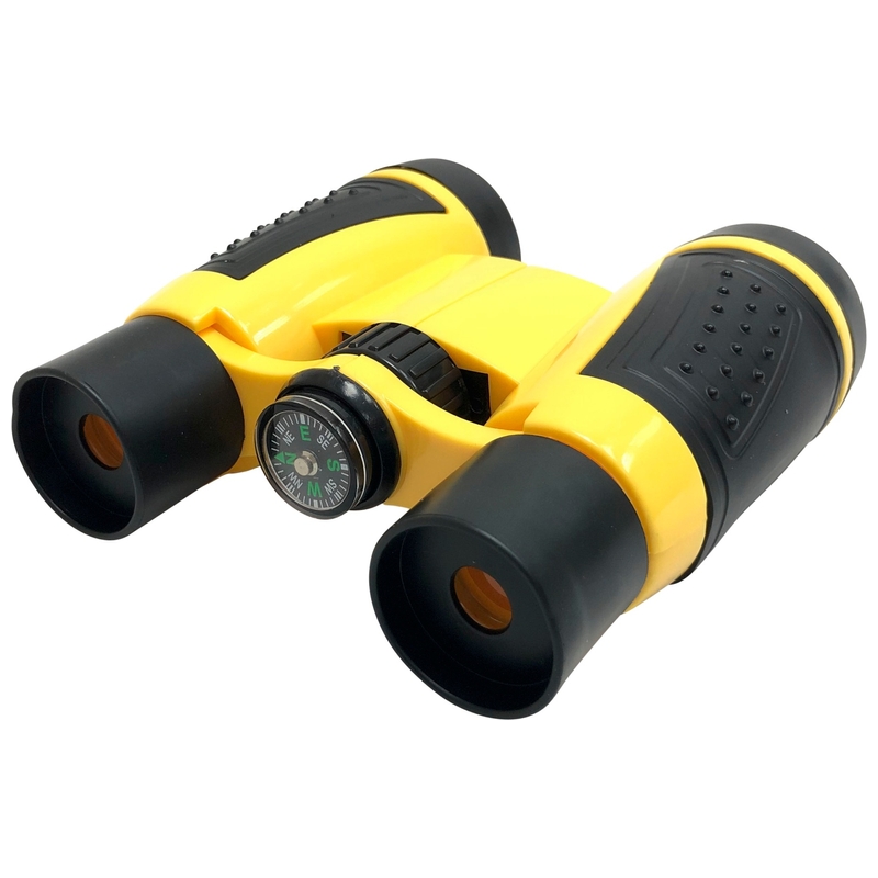 Fusion Science Compass Binoculars 4 x 30 Yellow